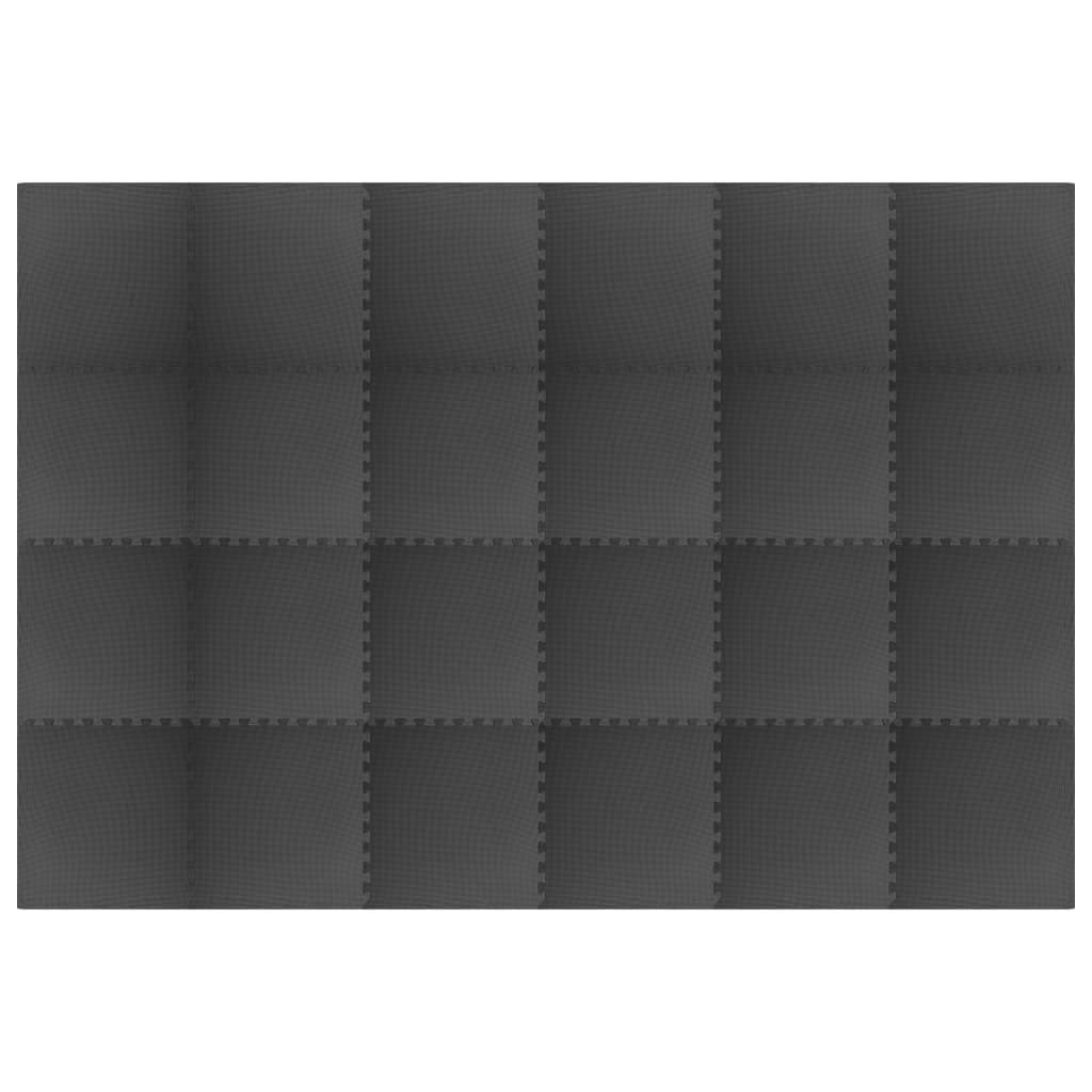 Floor Mats 24 pcs 8.64 ㎡ EVA Foam Black 13 Floor Mats 24 pcs 8.64 ㎡ EVA Foam Black